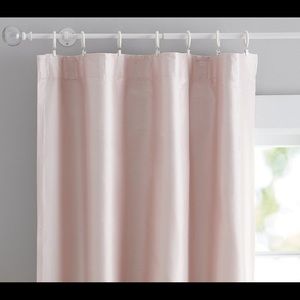 Pottery barn curtains (6) panels 63”